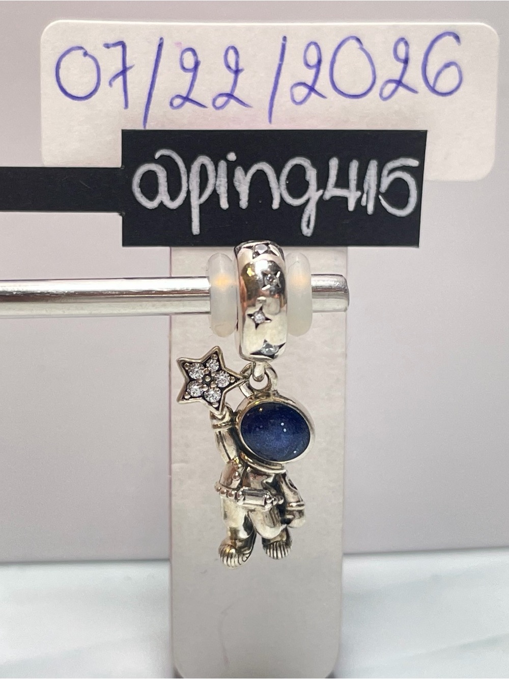 Pandora Astronaut Dangle